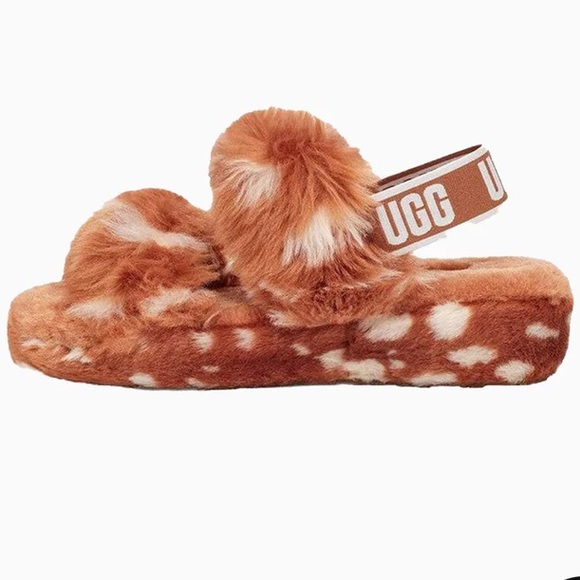 NIB UGG oh yeah “limited edition spots” natural - Picture 6 of 14